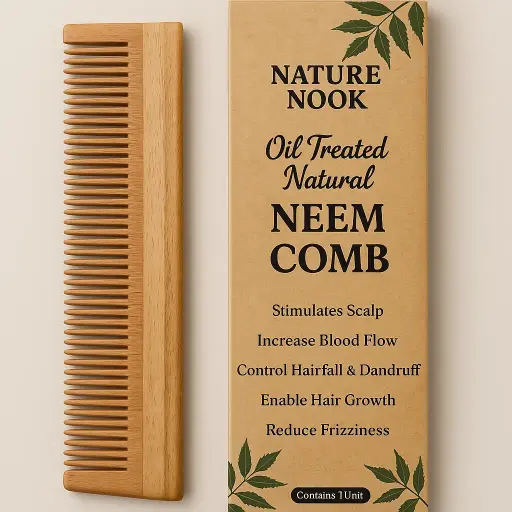 Dual tooth (kacchi Neem comb)